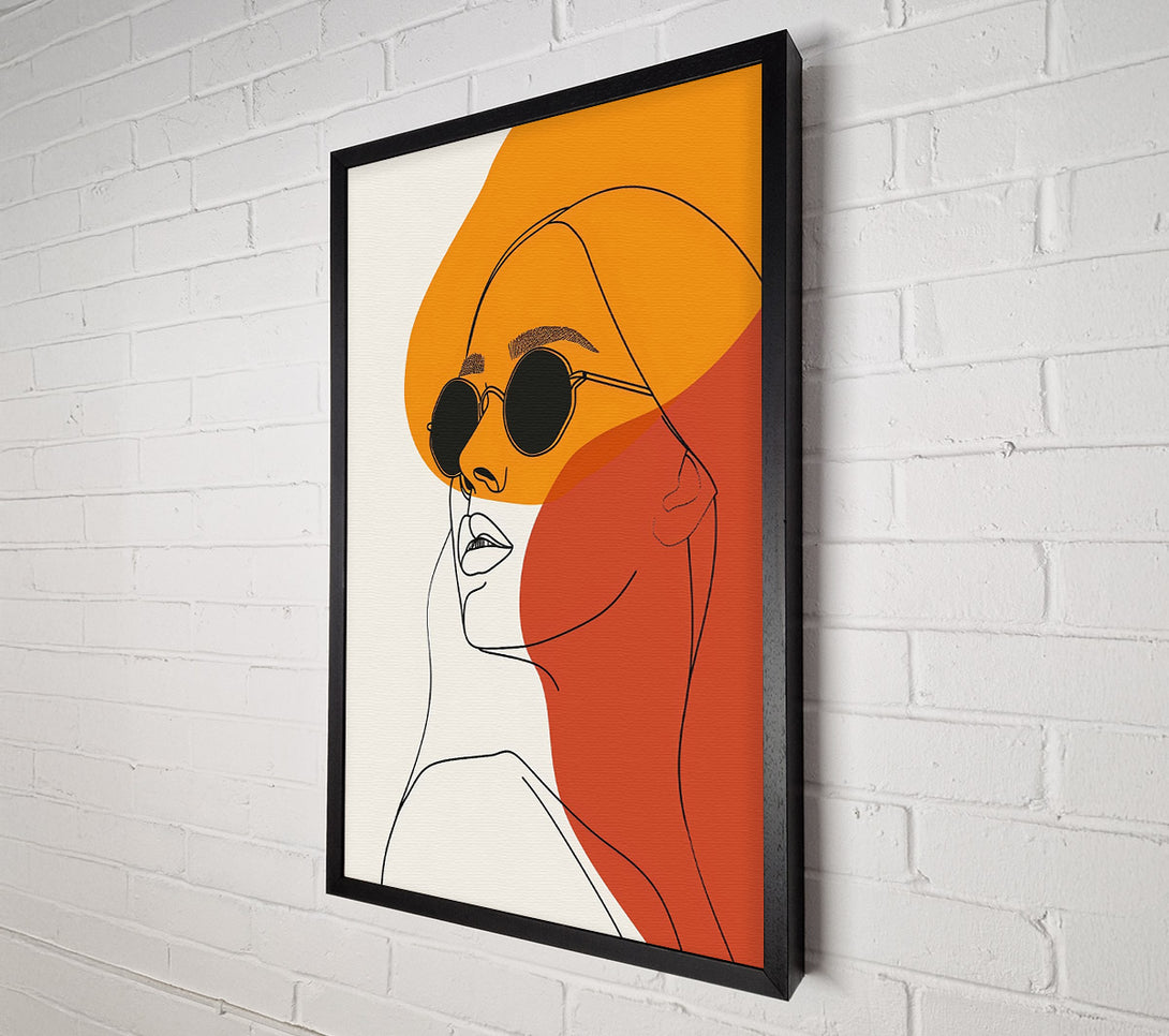  A Canvas Print of Tangerine Dream Canvas Print