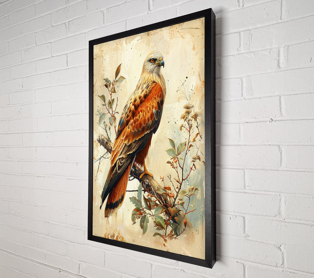  A Canvas Print of Autumnal Raptor Canvas Print