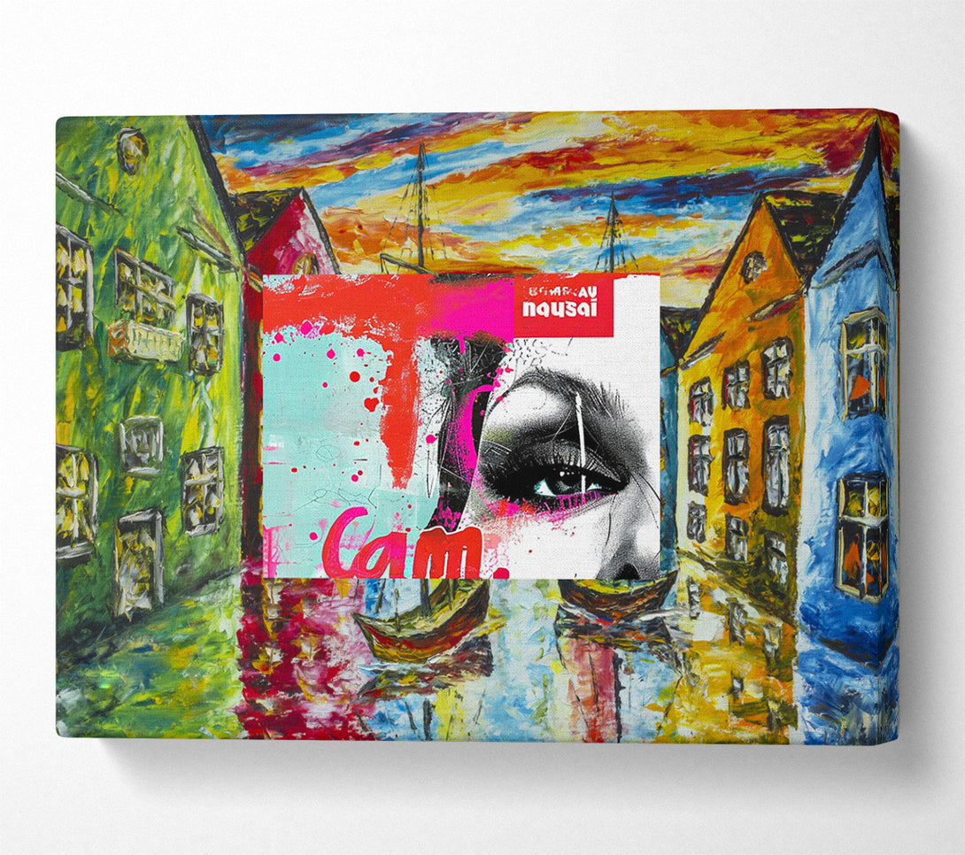  A Canvas Print of The Gaze Canvas Art