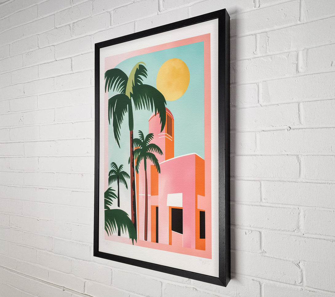  A Canvas Print of Palm Springs Canvas Print