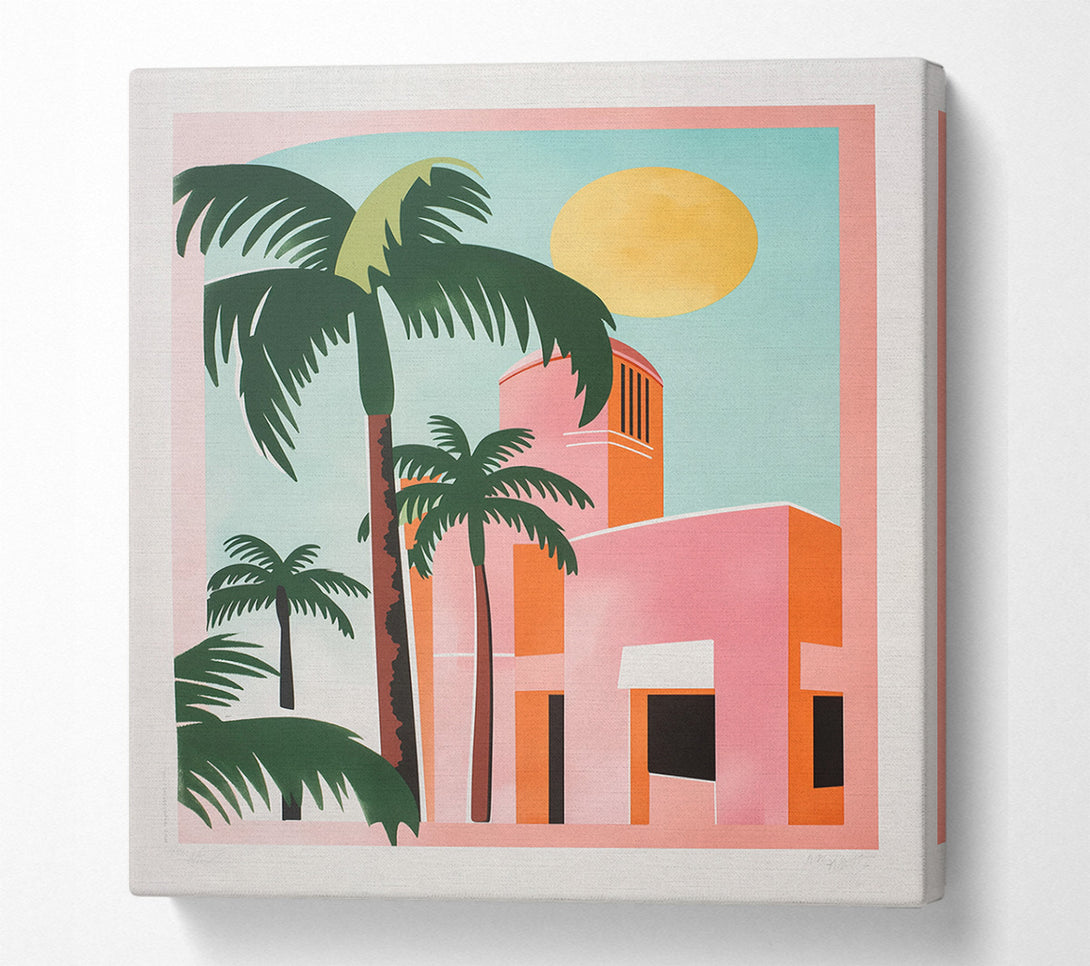  A Canvas Print of Palm Springs Canvas Print