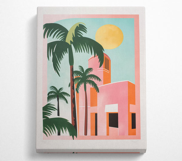  A Canvas Print of Palm Springs Canvas Print