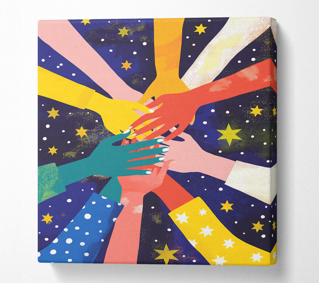  A Canvas Print of Unity Canvas Art