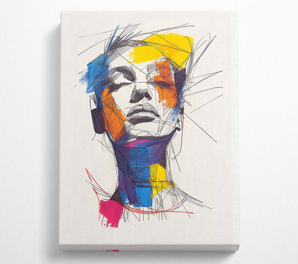  A Canvas Print of Chromatic Reverie Canvas Art
