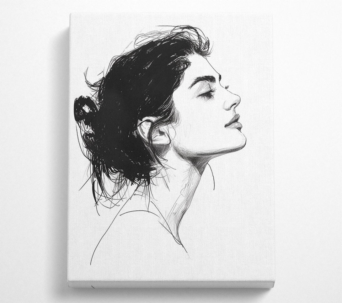  A Canvas Print of Graceful Serenity Canvas Art