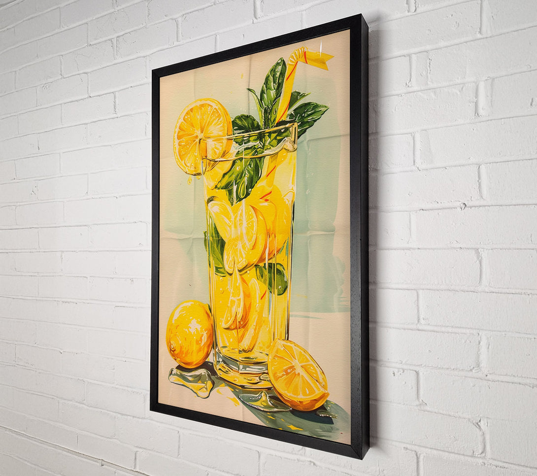  A Canvas Print of Citrus Grove Canvas Print