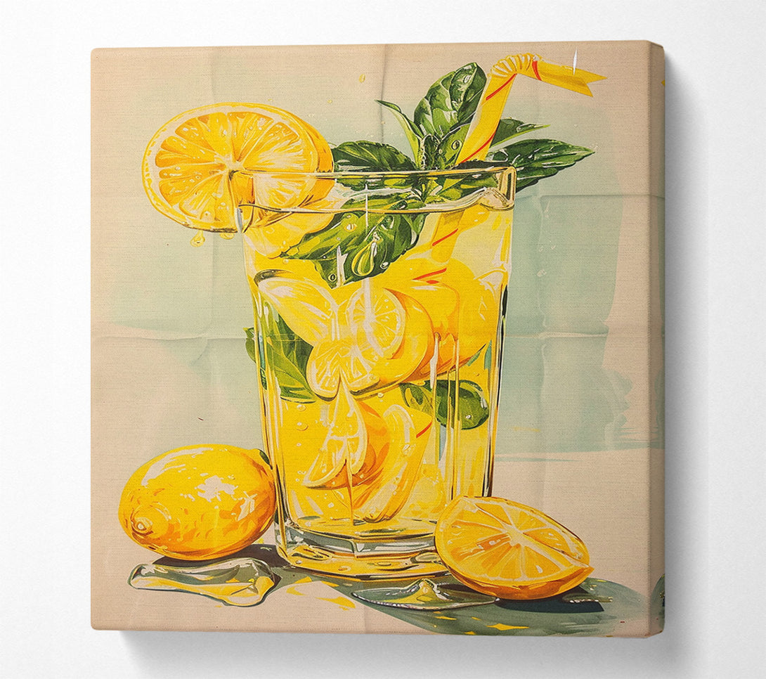  A Canvas Print of Citrus Grove Canvas Print