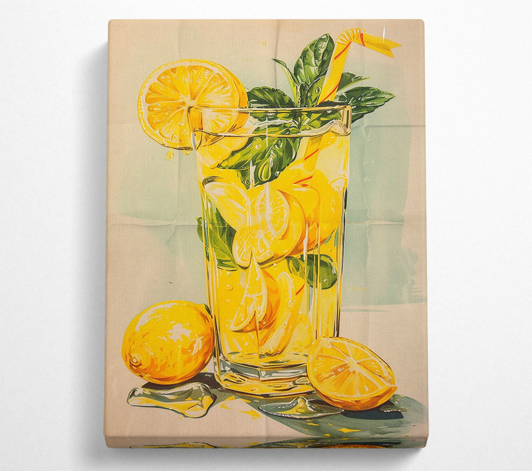 A Canvas Print of Citrus Grove Canvas Print