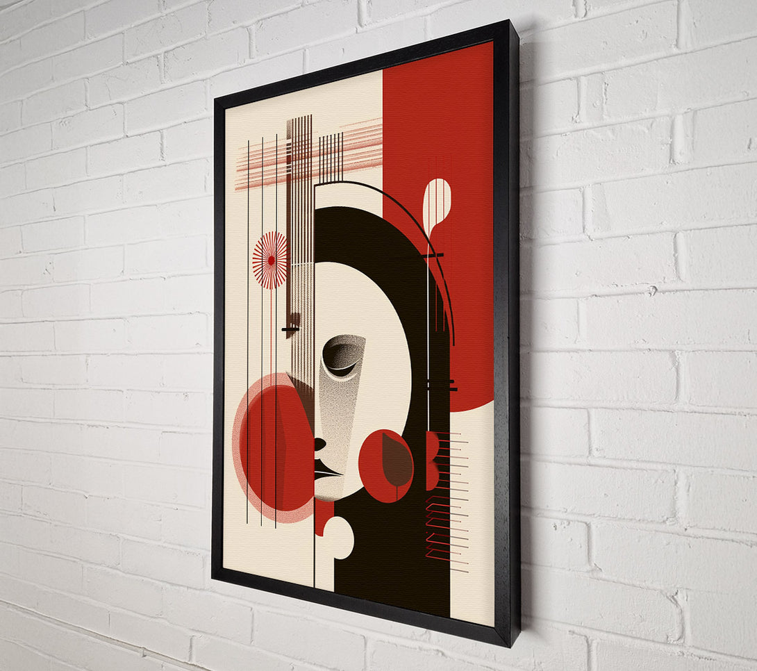  A Canvas Print of The Red Mask Canvas Art