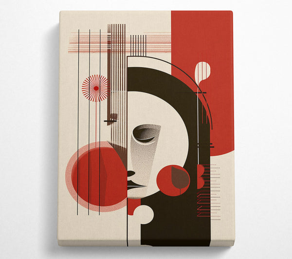  A Canvas Print of The Red Mask Canvas Art