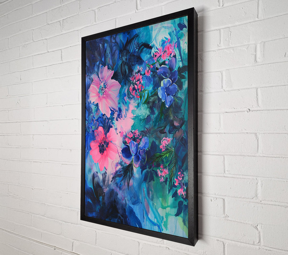 A Canvas Print of Electric Garden Canvas Art