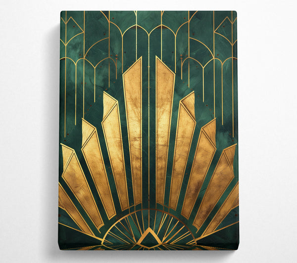  A Canvas Print of Gilded Reverie Canvas Art