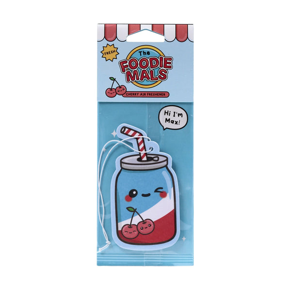 Foodiemals Cherry Air Freshener - Max The Cherry Cola