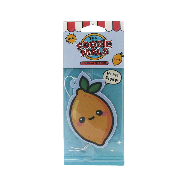 Foodiemals Lemon Air Freshener - Ziggy The Lemon