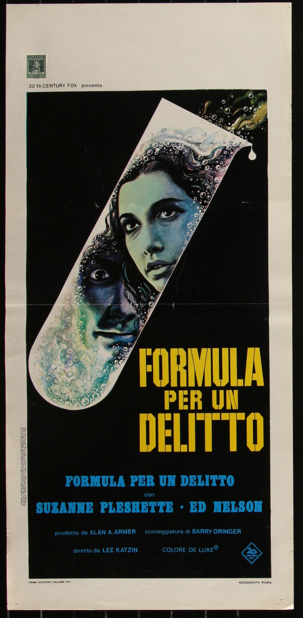 Along Came A Spider (1970) Original Italian Locandina Movie Poster