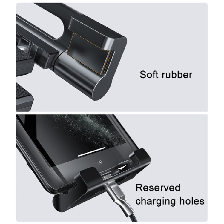 Car Dashboard Tablet Holder PVC Suction Cup Windshield Bracket + Tray, PVC Suction Cup + Tray