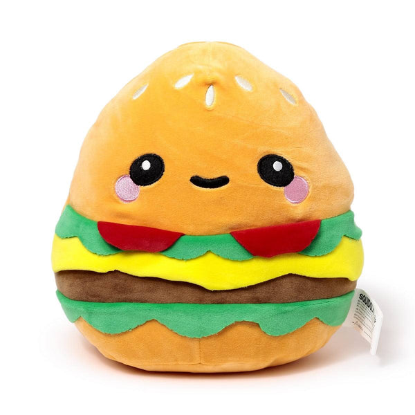 Foodiemals Squidglys Hammy the Burger Plush Toy - 22cm