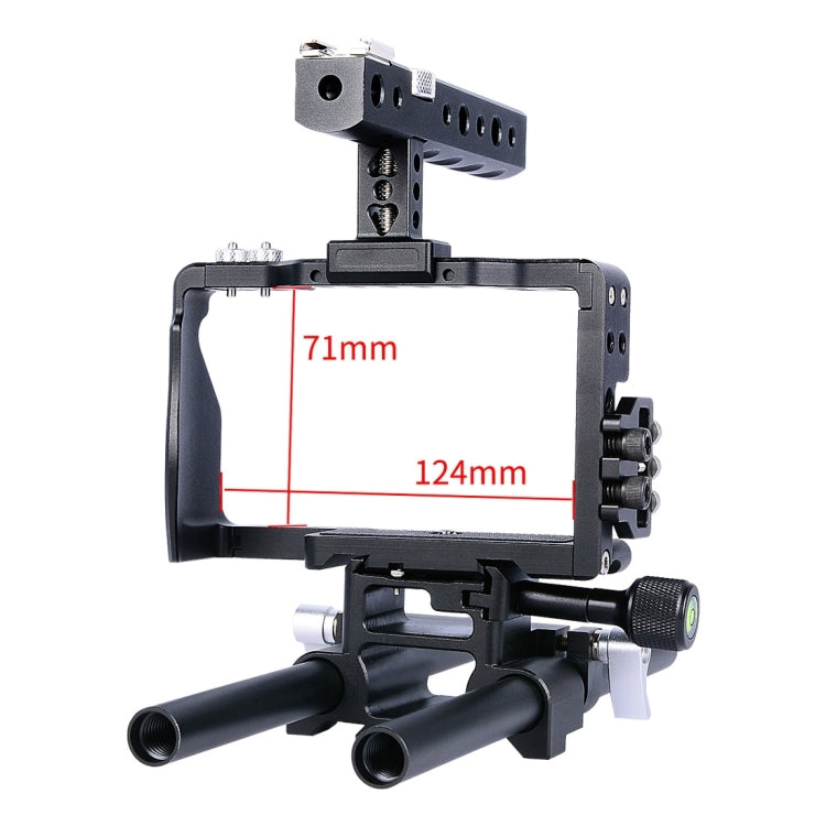 YELANGU YLG0905A Camera Video Cage Handle Stabilizer for Sony A6000/A6300/A6400/A6500