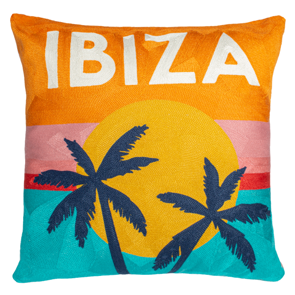 Ibiza Needlepoint Cushion