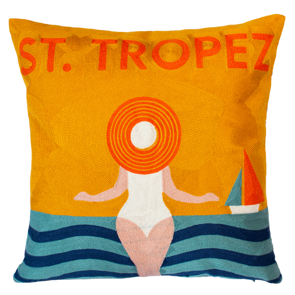 St. Tropez Needlepoint Cushion