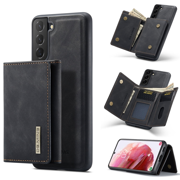 DG.MING M1 Series 3-Fold Multi Card Wallet + Magnetic Phone Case, For Samsung Galaxy S22 5G, For Samsung Galaxy S22+ 5G, For Samsung Galaxy S22 Ultra 5G