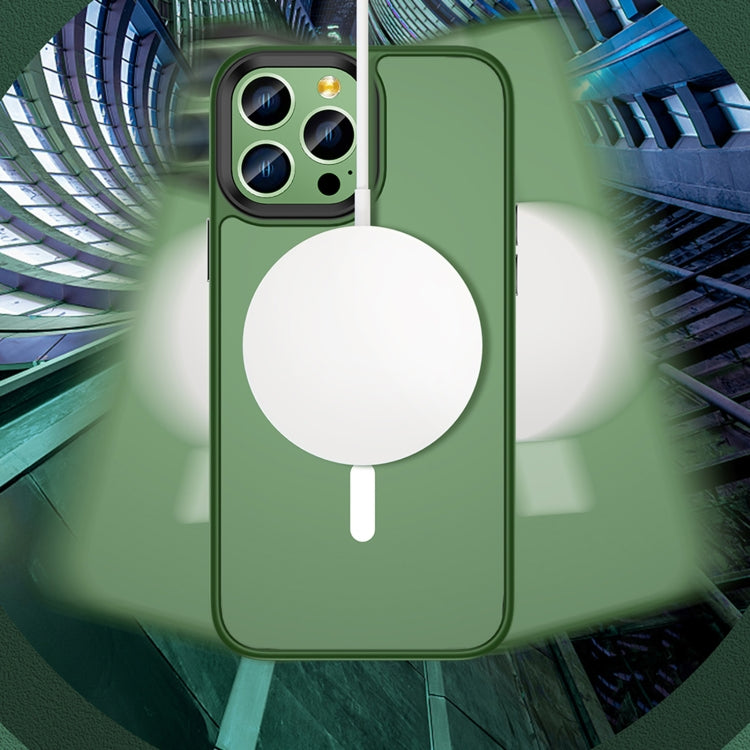 Skin Feel TPU + Frosted PC MagSafe Phone Case, For iPhone 12 Pro Max, For iPhone 12 Pro, For iPhone 12