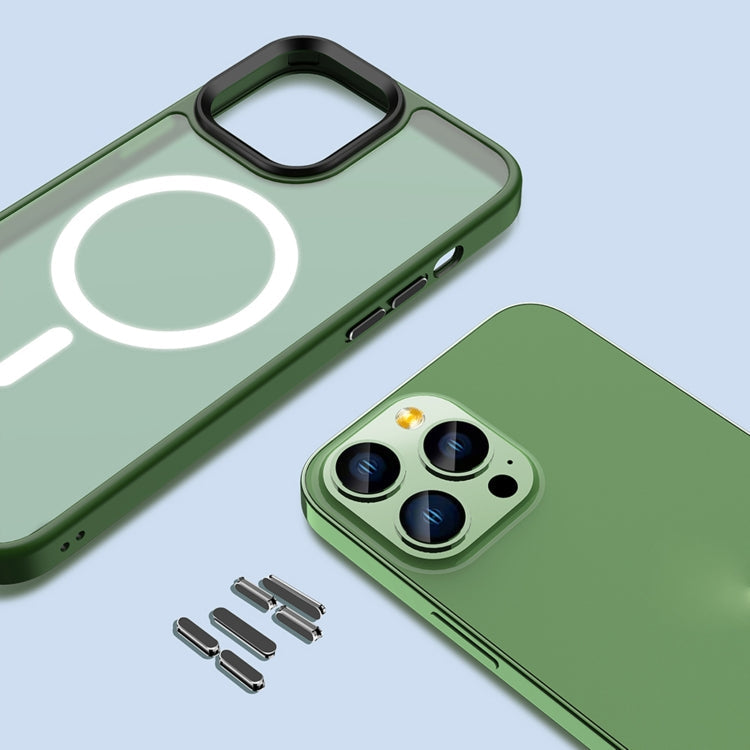 Skin Feel TPU + Frosted PC MagSafe Phone Case, For iPhone 12 Pro Max, For iPhone 12 Pro, For iPhone 12