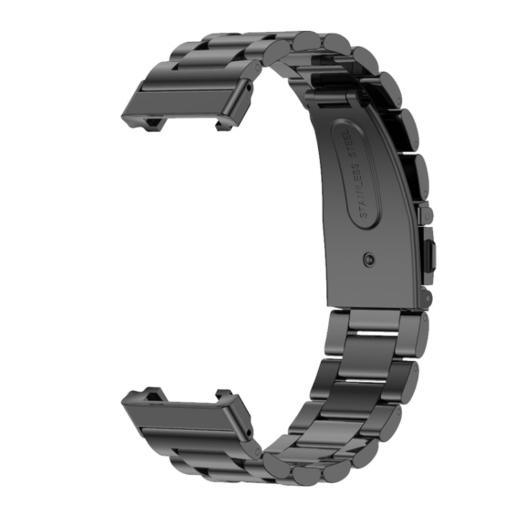 Mijobs Three-bead Metal Stainless Steel Watch Band, For Xiaomi Mi Band 7 Pro