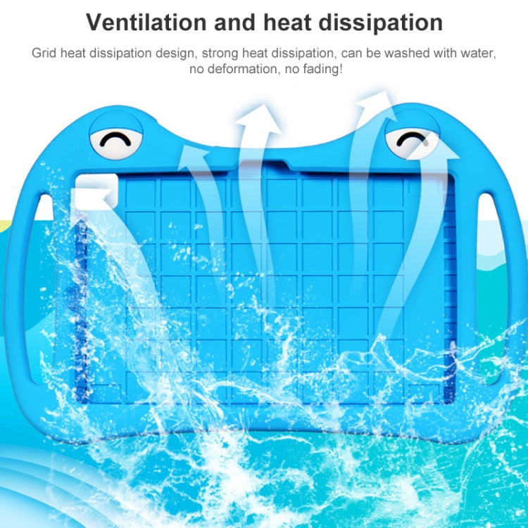 Cartoon Silicone Shockproof Protective Tablet Case with Stand & Pen Slot, For TCL Tab Pro 5G, For TCL Tab 10s 5G, For TCL Tab 10 5G