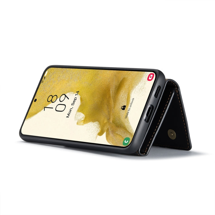 DG.MING M1 Series 3-Fold Multi Card Wallet + Magnetic Phone Case, For Samsung Galaxy S23 5G, For Samsung Galaxy S23+ 5G, For Samsung Galaxy S23 Ultra 5G