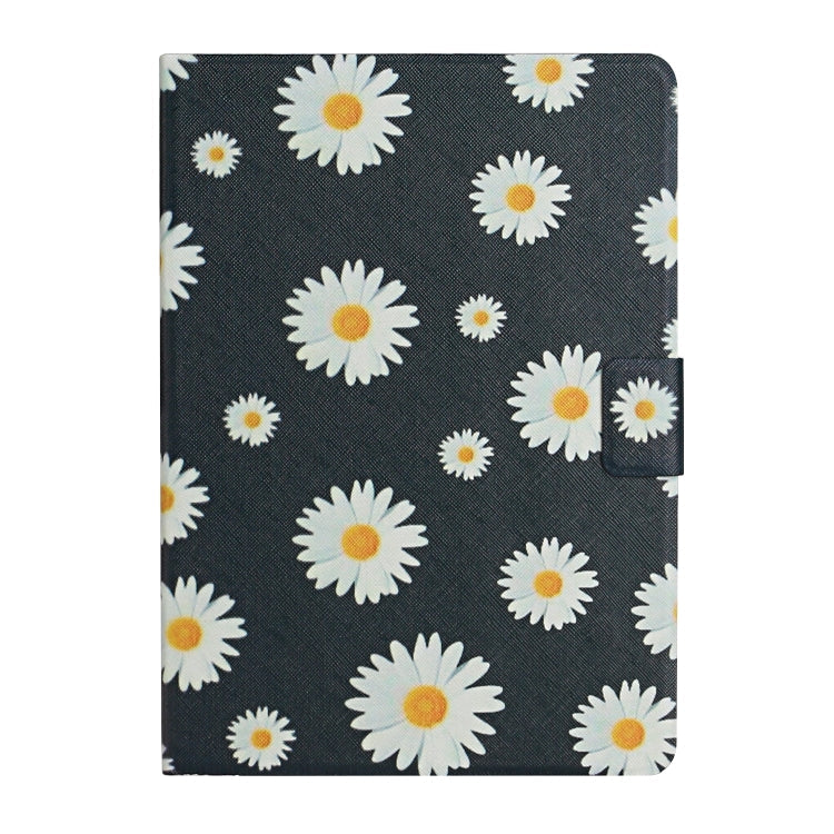 Flower Pattern Horizontal Flip Leather Case with Card Slots & Holder, For Samsung Galaxy Tab S6, For Amazon Kindle Fire 7 (2019), For Amazon Kindle Fire HD 8 (2020), For Amazon Kindle Fire HD 10