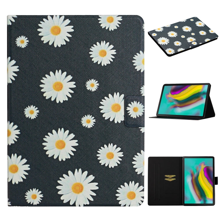Flower Pattern Horizontal Flip Leather Case with Card Slots & Holder, For Samsung Galaxy Tab S6, For Amazon Kindle Fire 7 (2019), For Amazon Kindle Fire HD 8 (2020), For Amazon Kindle Fire HD 10