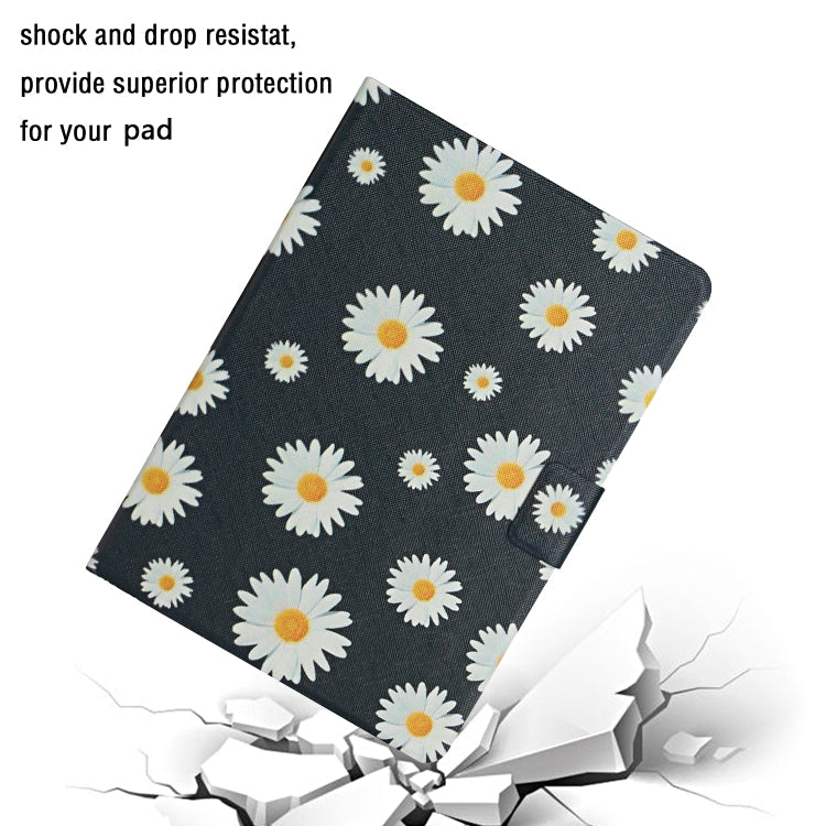 Flower Pattern Horizontal Flip Leather Case with Card Slots & Holder, For Samsung Galaxy Tab S6, For Amazon Kindle Fire 7 (2019), For Amazon Kindle Fire HD 8 (2020), For Amazon Kindle Fire HD 10