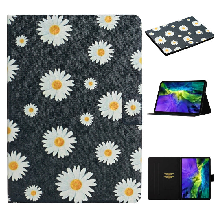 Flower Pattern Horizontal Flip Leather Case with Card Slots & Holder, For iPad 5, For iPad 10.2, For iPad Pro 10.5 inch, For iPad Pro 11 2020