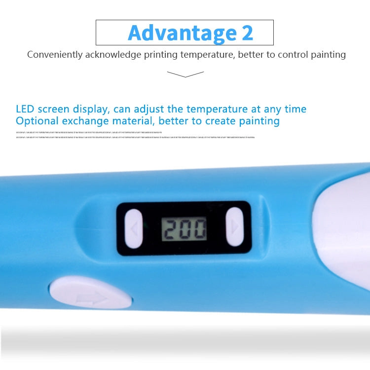 Hand-held 3D Printing Pen, US Plug, US Plug