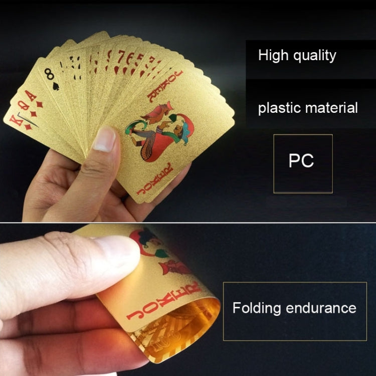 Creative Frosted  Back Texture Plastic From Vegas to Macau Playing Cards Texas Poker Novelty Collection Gift, Silver Tattice Paper Box, Mosaic Gold Dollar Paper Box, Golden Dragon and Phoenix Paper Box, Gold Double Dragon Kung Hei Fat Choy Paper Box   ...