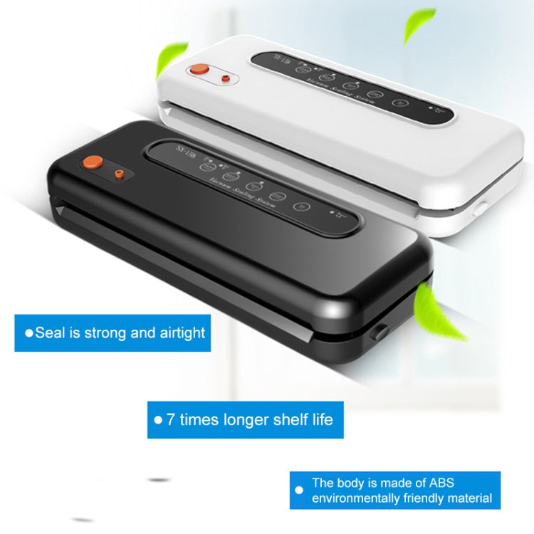 Household Commercial Food Vacuum Plastic Packaging Machine Sealer Closer Machine, Chinese Plug, Food Chinese Plug (Black), Food Chinese Plug (White)