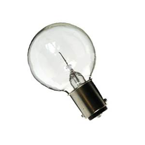 12v 48w Ba15s/SCC (Single Contact) Round 38x56mm Axial Filament Auto Bulb - DISCONTINUED