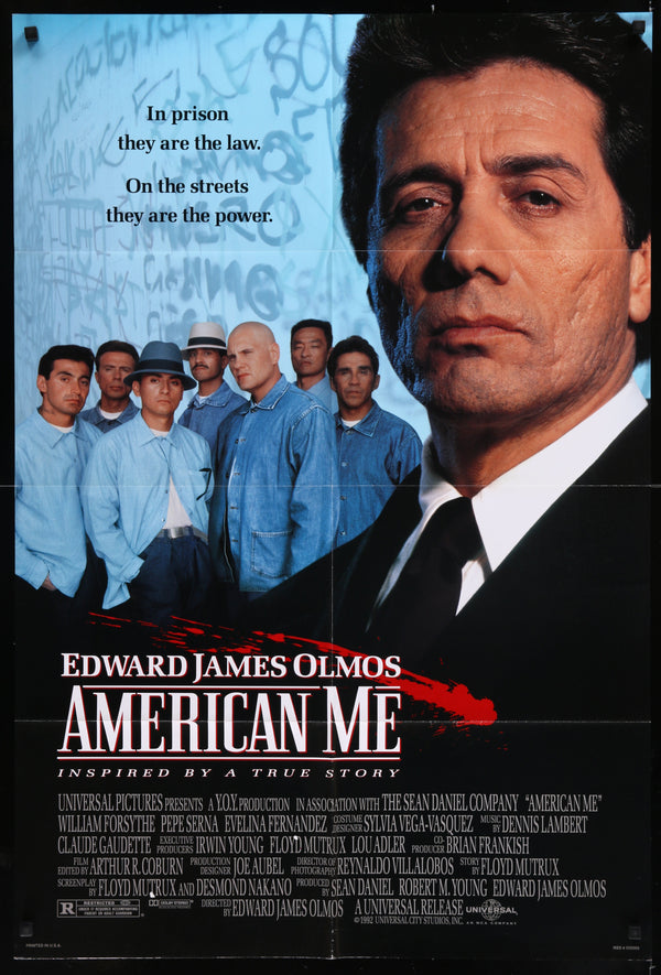 American Me (1992) Original US One Sheet Movie Poster