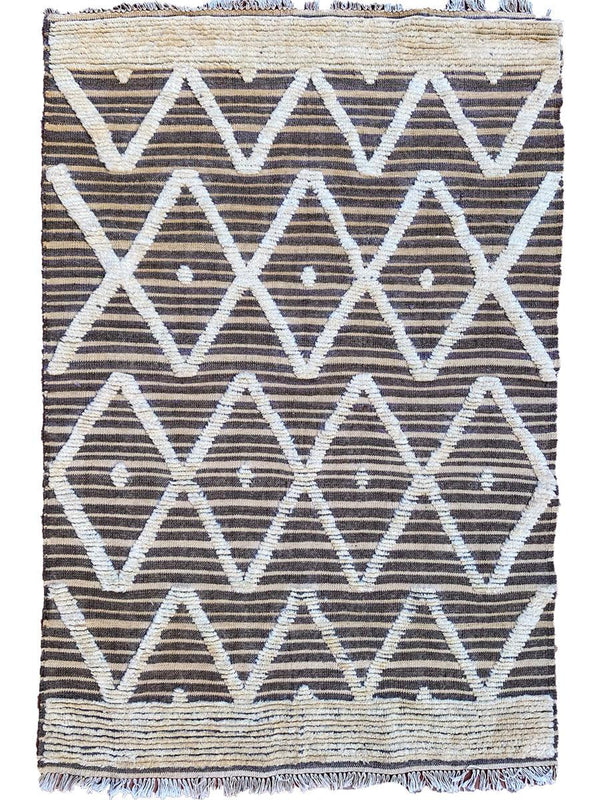 Mosaic Hand Knotted Rug - 156 x 132 cm