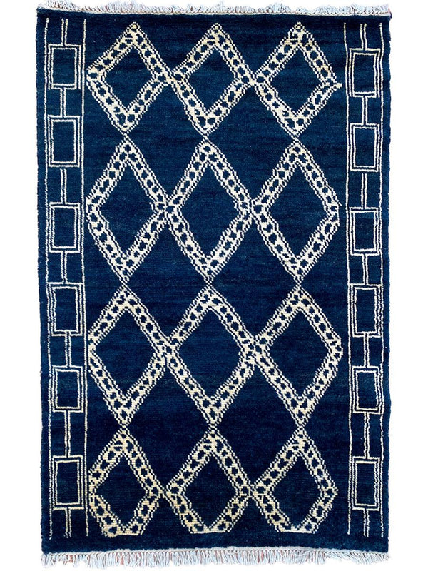 Nomad Hand Knotted Rug - 189 x 122 cm