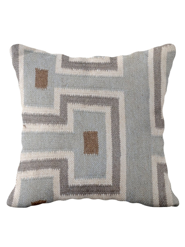 Turkish Kilim Vintage Cushion Cover - 40 x 40 cm