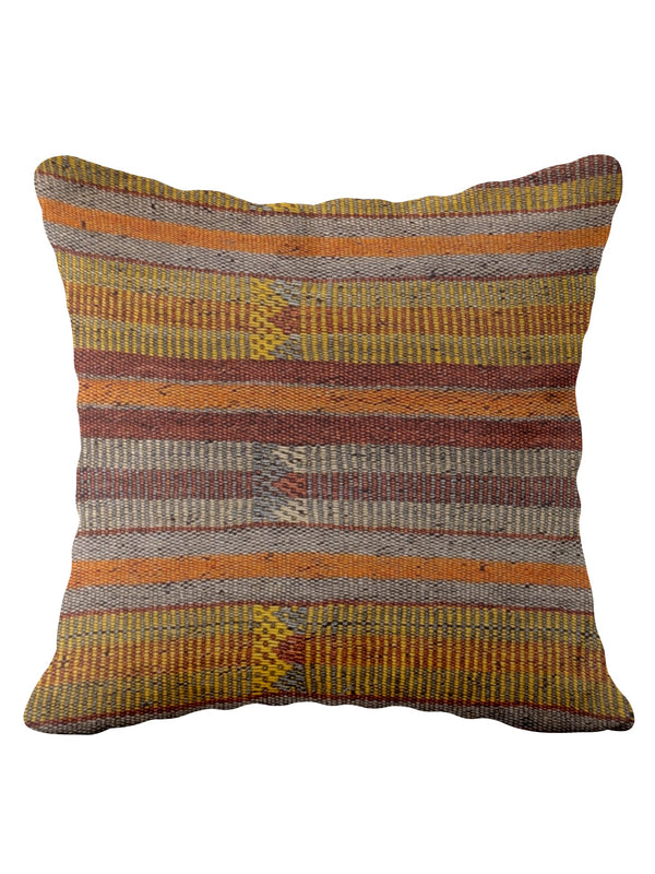 Turkish Kilim Vintage Cushion Cover - 40 x 40 cm