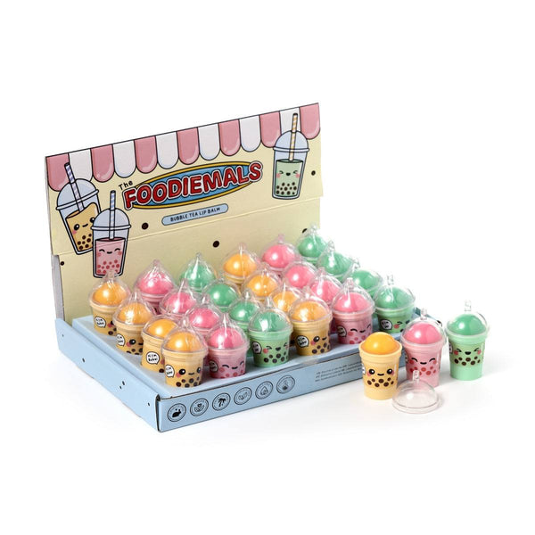 Foodiemals Lip Balm Bubble Tea Design 6.5cm - Assorted