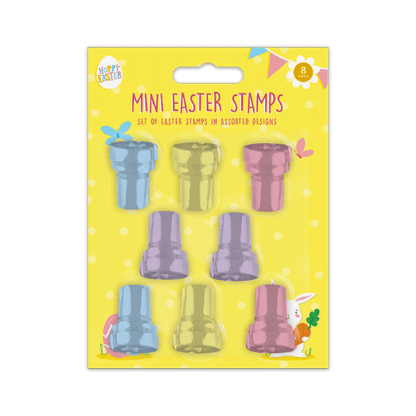 Wholesale Mini Easter Stamps 8 Pack - (Case of 24)