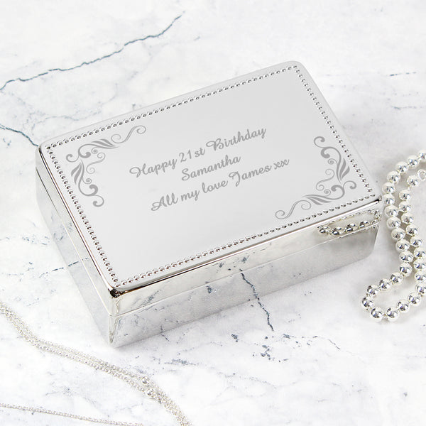 Trinket, Jewellery & Keepsake Boxes