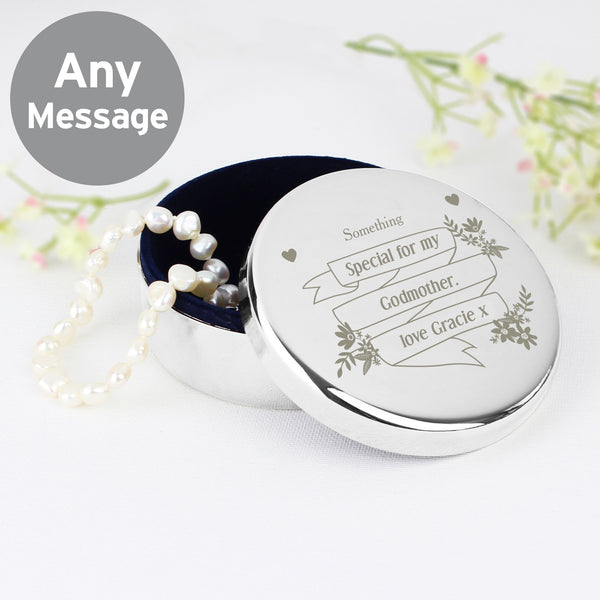 Trinket, Jewellery & Keepsake Boxes