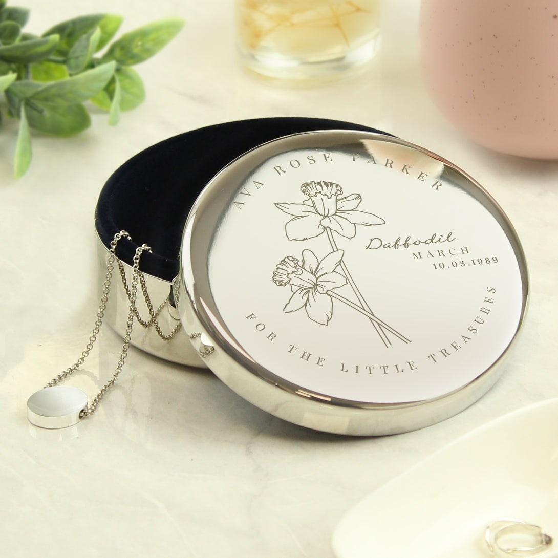 Trinket, Jewellery & Keepsake Boxes