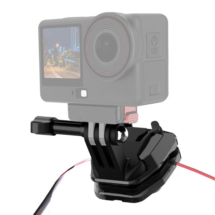 PULUZ Motorcycle Windshield Action Camera Mount Clip for GoPro Hero12 Black / DJI Osmo Action 4 / Insta360 X4 / Ace Pro and Other Action Cameras, Windshield Clip I