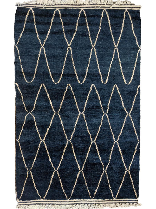 Kasbah Hand Knotted Rug - 196 x 125 cm